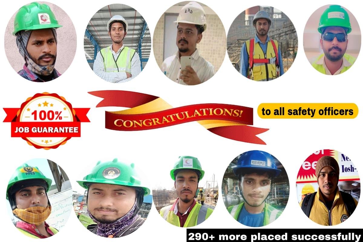 Second collage of placed RIFS safety officers